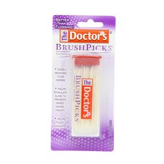 더닥터스 브러쉬픽스 이쑤시개 치실 치간칫솔, 1세트, 120개입