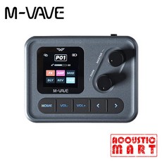 엠베이브 M-VAVE Pocket Amp 초소형 휴대용 멀티 이펙터 / 일렉기타 베이스기타 블루투스 충전식, 1개