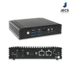 [젝스컴퍼니] 산업용미니PC JECS-N100S 인텔N100 Win11 Pro 탑재, 윈도우 11 프로, 256GB, 16GB, 블랙