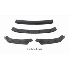 VW Arteon R-Line 2020 - 2024 RS 스타일 4Pcs 프론트 스플리터 바디 외부 페이스 리프트 수리 키트 용 앞, 02 Carbon Look