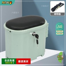 A15電動車收納 安全座椅 儲物箱 兒童座椅 電車子可坐大童 坐凳 電動車座椅 兒童座椅 兒童座凳 便攜安全座凳QC, 1個, 506馬卡龍綠單座+綁帶器