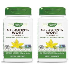 Natures Way St Johns Wort 네이처스웨이 세인트 존스 워트 700mg 180베지캡슐 2팩, 180정