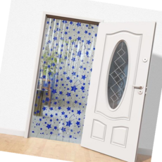 출입구 에이플 현관 인테리어 파리문발 별 블루