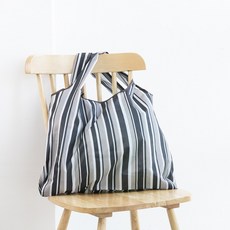 84x84 휴대용 접이식 장바구니 시장바구니 대형, 44.블랙그레이스트라이프, 1개