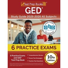 (英文圖書)GED Study Guide 2025-2026 All Subjects: 6 Practice Exams and GED Test Prep Book... 平裝版, Test Prep Books, 英文