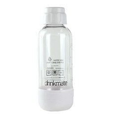 GS MALL 氣泡水機專用 攜帶式耐壓水瓶 0.5L, 珍珠白