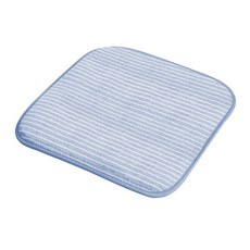 AIRFit 氧活力涼感經典條紋空氣座墊, 天光藍
