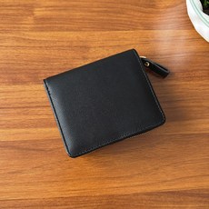 Ouch 韓系經典側拉鏈短夾 零錢包 Y004 實拍韓版簡約女士短款錢包