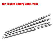 자동차 사이드 윈도우 웨더 스트립 유리 창 Toyota Camry 2006-2014 고무 씰링 몰딩 방수, 01 for Camry 06 to 11