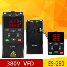 AC컨버터 가변 주파수 드라이브 컨버터 인버터 모터 속도 컨트롤러 3KW 5.5KW VFD AC 380V, 01 0.4KW, 03 3ph 380VAC, 02 3ph 380VAC