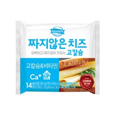 덴마크 짜지않은치즈 고칼슘&비타민, 252g, 3개