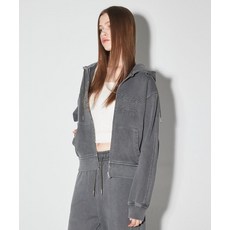 버커루 BUCKAROO 여성 다잉 아플리케 후드 집업 차콜 그레이 B255TJ600P 316883