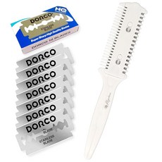 Kazakiri 전신용 스키 면도기 EX 교체날식 교체날 10장 포함 남성 바디・VIO 대응 헤어 트리머 체모 처리 낭비 머리 정강이 겨드랑이 셀프 컷 이발, 1개, 1개입