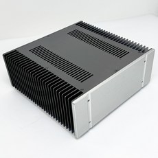 322全鋁機箱 後級功放外殼 小甲類散熱器鋁殼 電腦 電源 儀器機殼, 1個, 前後空白