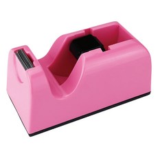 ABEL 力大牌 膠帶台 03919 TD5 - 穩固底座，單手操作，辦公必備, 粉色, 1