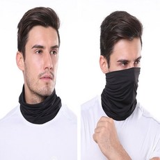 사이클 바이크 여름철 햇빛 차단 넥워머 멀티 스카프, 블루_FREE