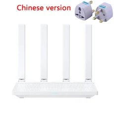 샤오미 라우터 AX3000T 2.4G 5G 메쉬 기술 와이파이 6 효율적인 벽 침투 어린이 온라인 보호 와이파이 라우터 리피터, add UK adapter, 2) add UK adapter
