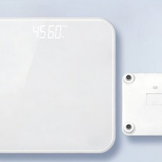 YYTY 高階藍芽體脂秤 珍珠白, 精準體重秤 珍珠白, 1個, 28x28 電池款