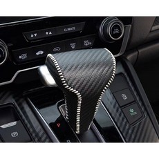 A.F.C 一朵花 CRV 2018年後 CRV5 排檔桿套, 碳纖維+ 黑 線, 1個