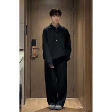 【慵懶少年感】韓系衛衣套裝 衛衣套裝 運動套裝 休閒套裝 學院風套裝 麻灰高級色 加絨加厚 秋季穿搭 一整套懶人穿搭