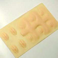 눈썹 아이라인 입술 입체 3D 고무판 반영구 연습용 _20260301EA