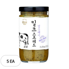 복음자리 밀크스프레드 얼그레이, 235g, 5개