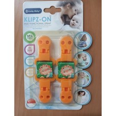 雙頭扣夾 手帕夾 幼兒園夾子, 1個