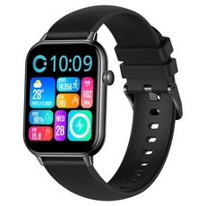 콜미 스마트 워치 C28, 블루투스, 4.6x4x0.7cm, 블랙