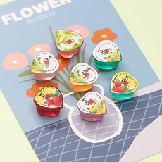 仿真卡通多邊形餅乾盒 DIY 兒童玩具 娃娃機 微縮擺件 便利店 套裝 配件, 1個, 小果凍