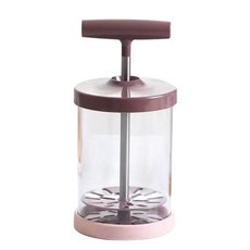 선물용 핸드헬드 DIY 휘핑 크림 디스펜서 완벽한 크림 휘퍼 메이커, Pink, 1개