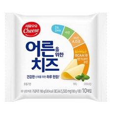 서울우유 어른을 위한 치즈 180g(10매)x3, 180g, 3개
