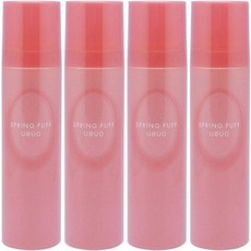 UEVO 우에보 스프링 퍼프 헤어 스타일링 폼 200ml 4팩, 4개
