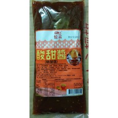 祐霖 酸甜醬, 1個, 500g