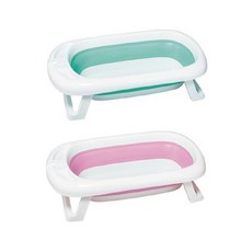 nac nac 2合1折疊浴盆組 (清新綠/甜心粉), 綠