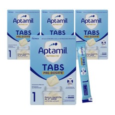 압타밀 탭스1 단계 스틱분유 (21스틱) 4박스, 4개, 21개입