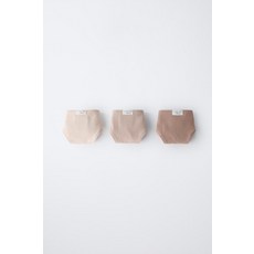 [국내배송] 자라 ZARA 9-14세 3장 팬티 세트 라벨 - 샌드 938128