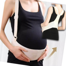 임부용벨리 임산부 허리 서포트 벨트 골반 복부 스트랩 1P