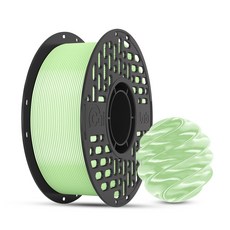 CaiLab 3D 프린터 필라멘트 PLA 실크 질감 쉬운 출력 고품질 1.75mm 안정적인 라인 직경 범용 재료 1kg (Bambu Lab A1 Mini P1S P2S 호환), 민트 그린
