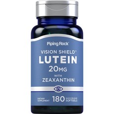 파이핑 락 루테인과 제아잔틴 20mg 소프트젤, 3개, 180정