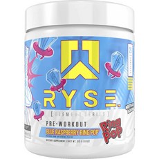 Element Series健身前能量補給沖泡粉 藍色覆盆莓戒指糖口味, 1罐, 313g