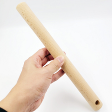 베이킹 밀대 수제 원목 반죽 나무 밀대 제빵 쿠키 식탁용 다용도 길쭉한 손잡이 휴대용 가정용 간편 없는