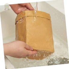 페이퍼백 정리함 냉장고 정리 수납 바구니 종이 화분 크래프트지 과일 감자보관함 야채보관함 과일보관 양파보관봉지, 페이퍼백 소, 1개