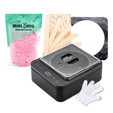 MINI YANG 熱蠟除毛私密基礎套組 (永夜熱蠟機/玫瑰蠟豆/木棒), 500g, 1個