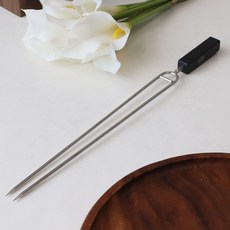 바베큐 꼬치 꼬챙이 캠핑 구이 스텐 구시 포크 VV