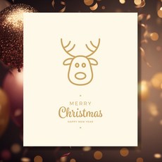 108 STUDIO 2026 새해 신년 병오년 설날 현수막, HC-12-christmas, 1개