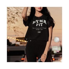 매장정품 [다이나핏(스포츠)]여성 ATTENSION 어텐션 반팔티 Black YWM23246Z1 279449