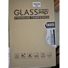 PGTECH 鋼化玻璃貼2入 適 Valve Steam Deck OLED 遊戲主機 9H鋼化膜, GLASS PRO一片裝鋼化膜, 1個