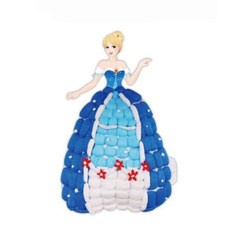 유치원만들기 아동미술재료 생일파티풍선 공주