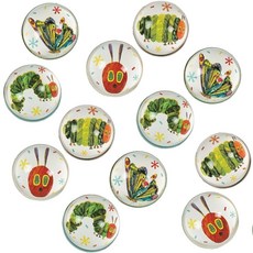 해외 Fun Express Eric Carle's The Very Hungry Caterpillar 바운시 볼 모음 - 장난감 바운싱 생일 12피스 미국매장정품+ 1725342, 해외 Fun Express Eric Carle's Th