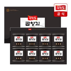 광천김선물세트 곱창김 캔김 8캔 선물세트 캔김 8캔